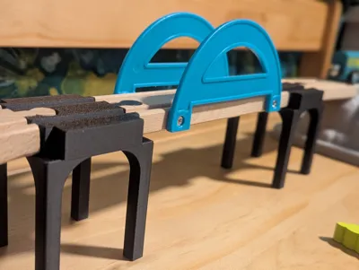 Wooden Train Stackable Riser/Support (Brio / Ikea) by historicc ...