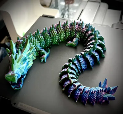 Articulated Toothblade Dragon (36cm) by hollowmaker MakerWorld ...