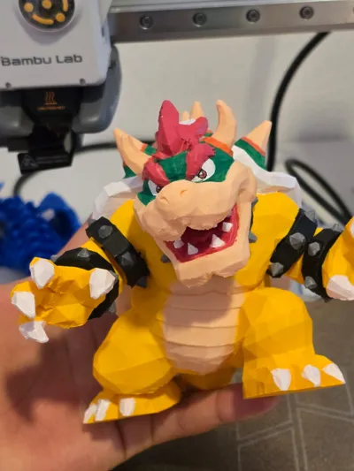 Mario Bowser by 3DRagout MakerWorld: Download Free 3D Models