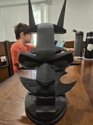 Overseized batwing genser