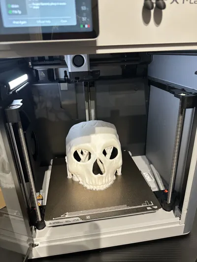 Halloween Skull Mask by Acheituno MakerWorld: Download Free 3D Models