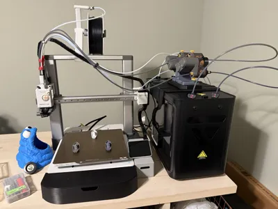 AMSLite Feeder Mounting Plate for Sunlu S4 - Free 3D Print Model ...