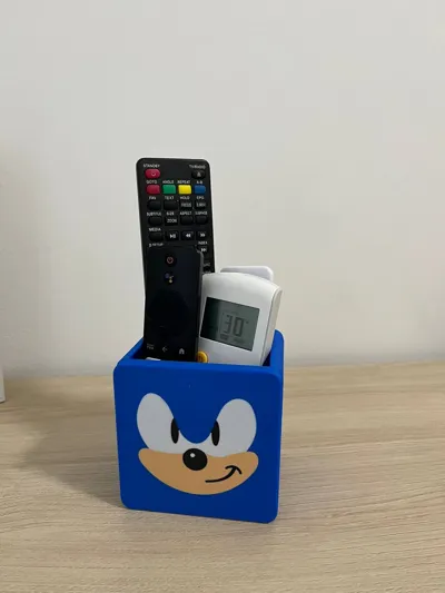 Pen Holder - Sonic - v2 (AMS ready) by Alta3DpStudio MakerWorld ...