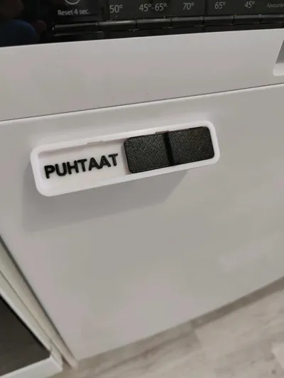Dishwasher Clean/Dirty Slider Indicator by Protyle Designs MakerWorld ...