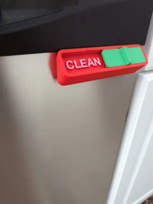 Dishwasher Clean/Dirty Slider Indicator by Protyle Designs MakerWorld ...