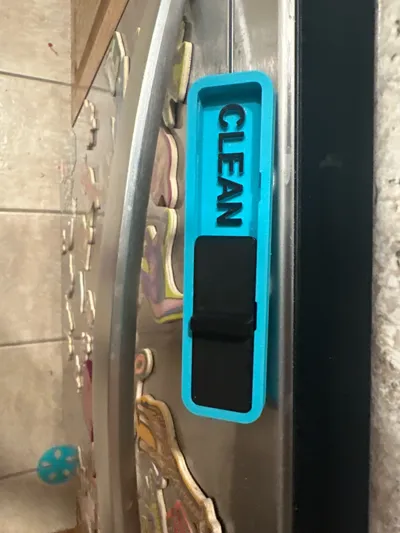 Dishwasher Clean/Dirty Slider Indicator by Protyle Designs MakerWorld ...
