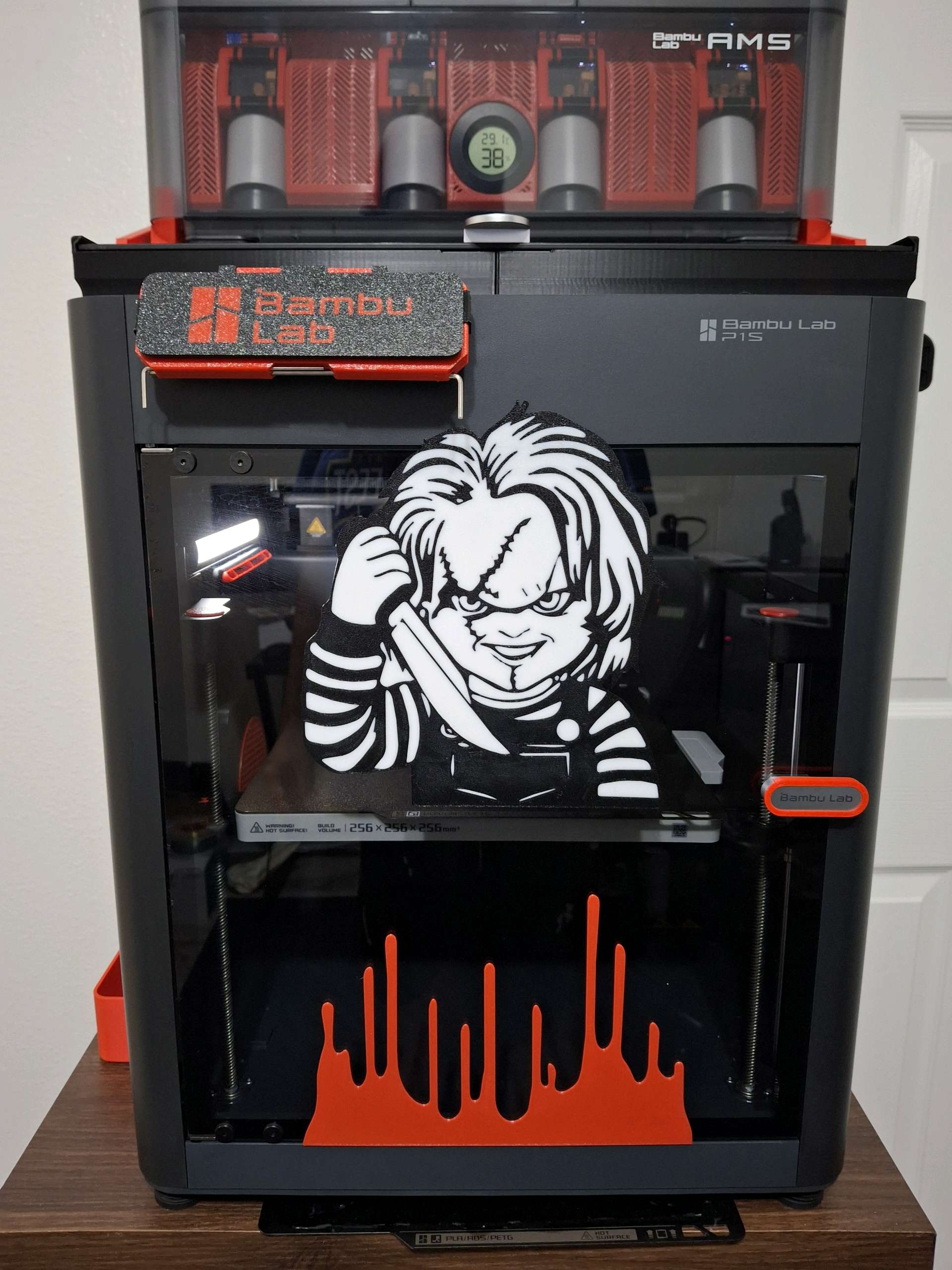 3Dプリント チャッキー - ドアデコレーションシリーズ - 無料3Dモデル