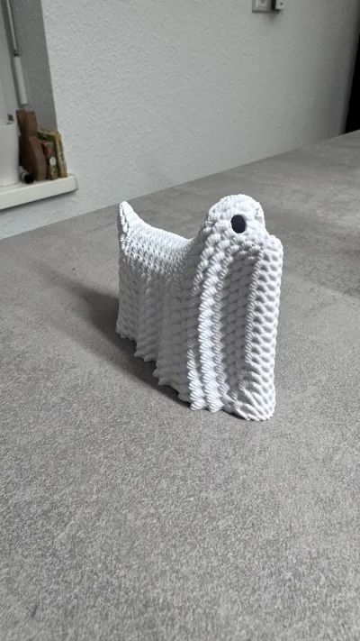 Spooky Ghost Family Crochet Effect Trio by NaraaPrints - MakerWorld