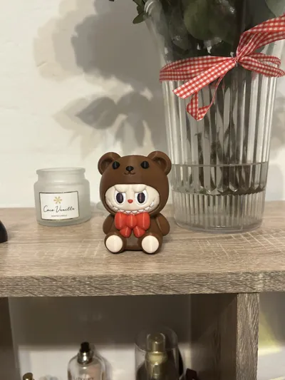 Labubu Teddy bear by kangkang MakerWorld: Download Free 3D Models