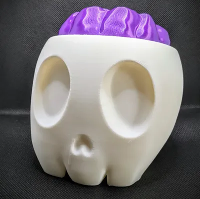 Skull Candy Bowl - Halloween by Makerize3D MakerWorld: Download Free 3D ...