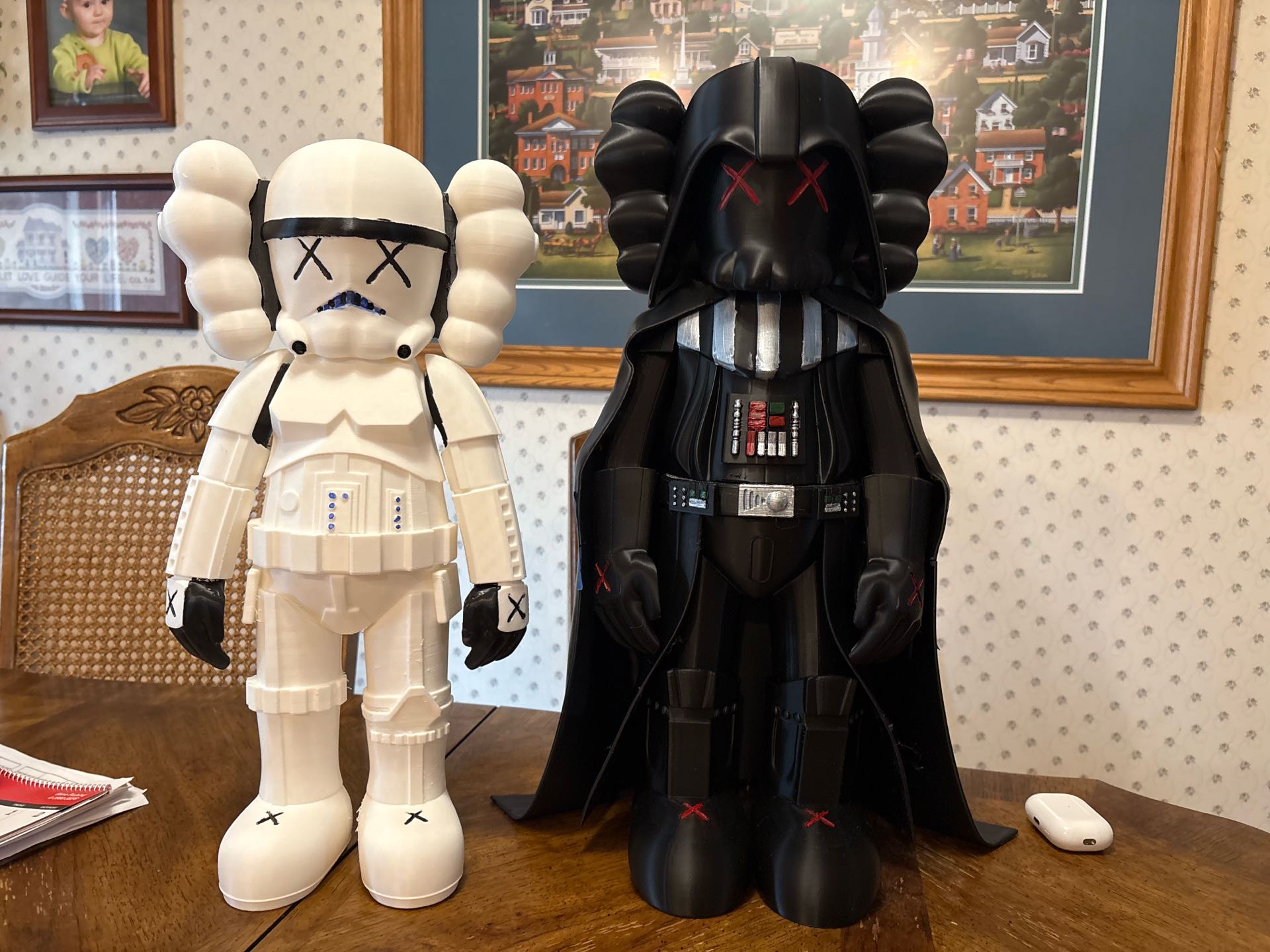 Kaws Darth Vader Star Wars by Treddigineer MakerWorld
