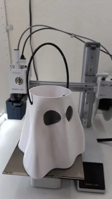 Cute Trick or Treat Ghost Bucket for Halloween by Lins MakerWorld ...