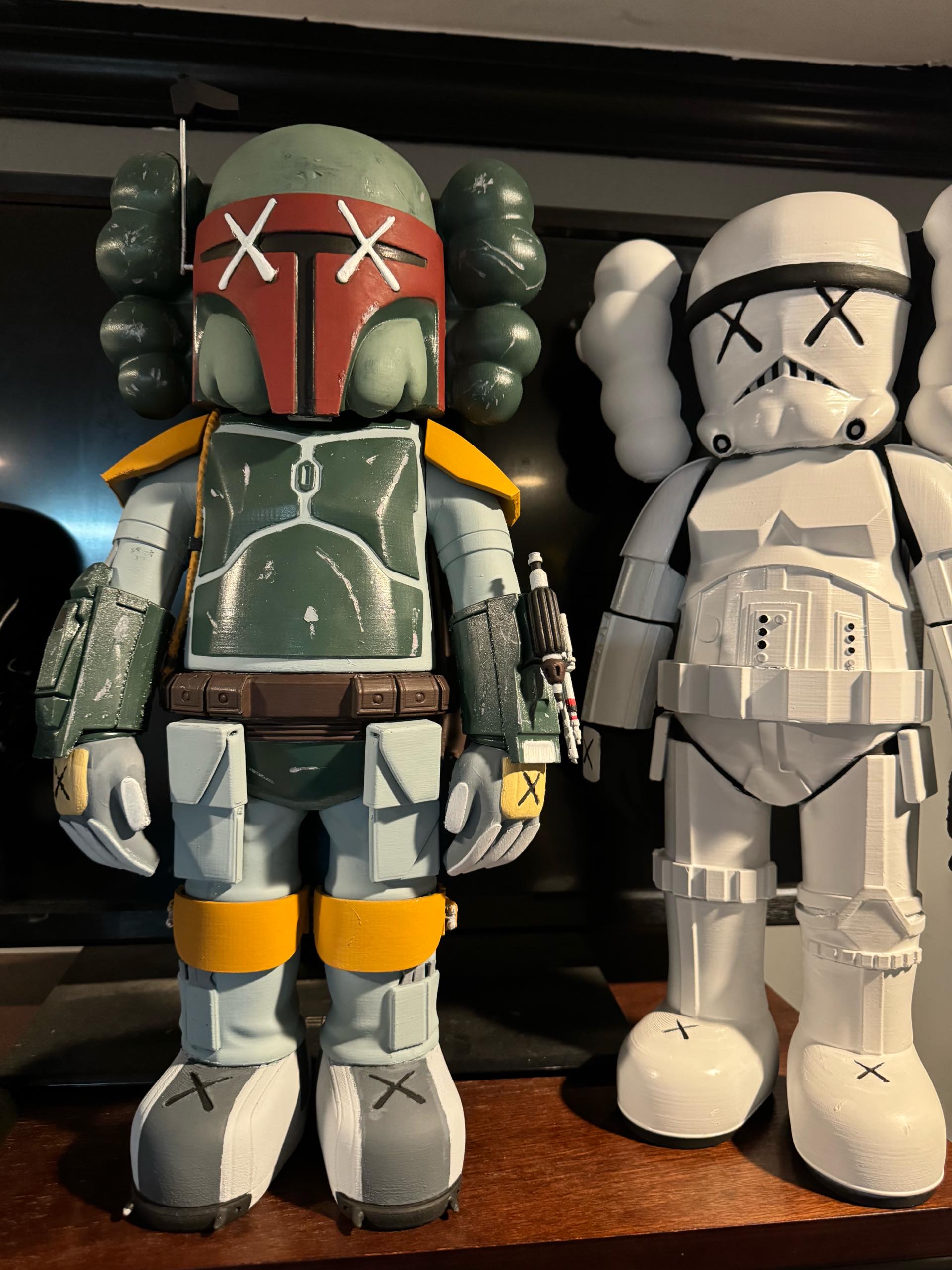 3Dプリント カウズ ボバ・フェット スターウォーズ - 無料3Dモデル