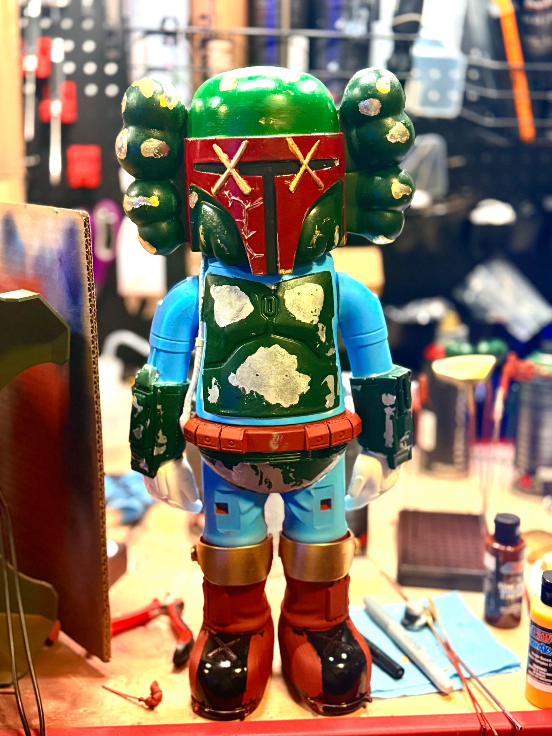 Kaws Boba Fett Star Wars by Treddigineer MakerWorld