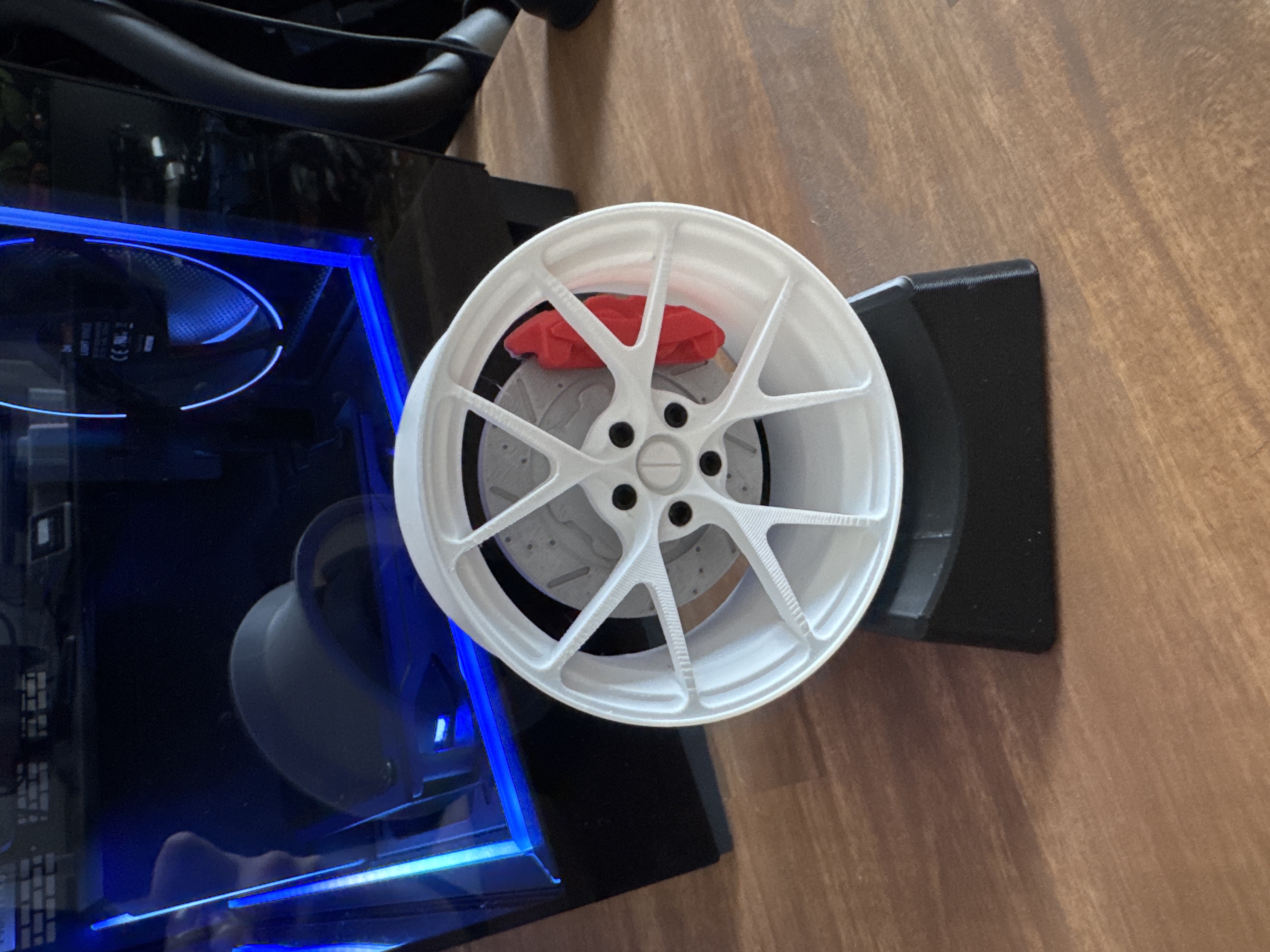 Desktop Wheel Hub Decoration (BBS) by WEIWAY - MakerWorld
