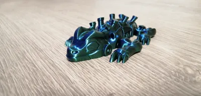 Articulated Robo Lizard by nevorkar - MakerWorld