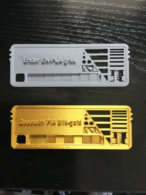 Образец филамента с тестом - 3D-принтеры - PLA - изделие 3D-печати - фото 14