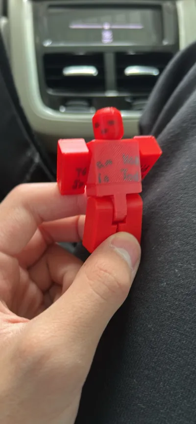 Articulated Roblox Figure by iCode Princeton MakerWorld: Download Free ...