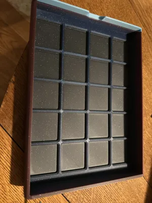 AMS Riser V2 Drawer Base + Gridfinity (Remix) - Free 3D Print Model ...
