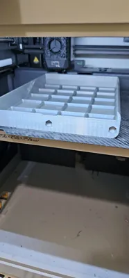 AMS Riser V2 Drawer Base + Gridfinity (Remix) - Free 3D Print Model ...