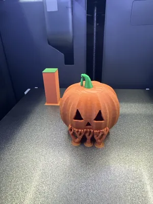 Pumpkin Tea Light - Free 3D Print Model - MakerWorld