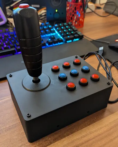 Button Box Joystick for Farming Simulator - Free 3D Print Model ...