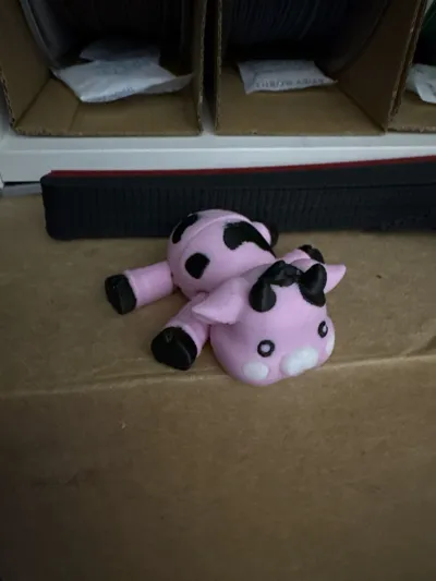 Cute Cow Flexi by Haledesigns3d MakerWorld: Download Free 3D Models