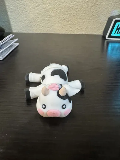 Cute Cow Flexi by Haledesigns3d MakerWorld: Download Free 3D Models
