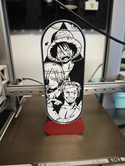 One Piece - HEADPHONE STAND LIGHTBOX by P3D Design - MakerWorld