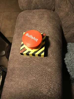 Bullshit Button - Free 3D Print Model - MakerWorld