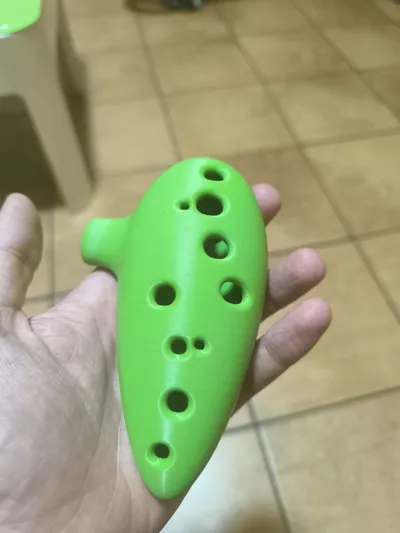 12-hole smoldering ocarina