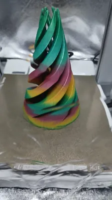 GIANT Spiral Fidget Cone - Free 3D Print Model - MakerWorld