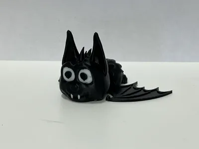 Tiny Bat Model Cute Mini Bat Flexi by Haledesigns3d MakerWorld: Download Free 3D Models