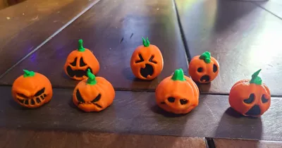 Halloween 2 Pumpkin Concepts V6 - Free 3D Print Model - MakerWorld