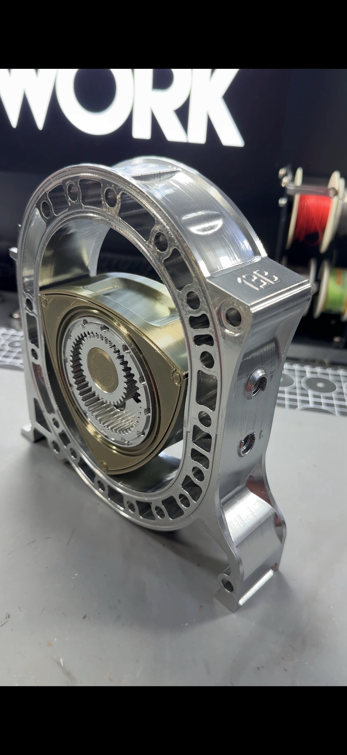 Wankel engine - motorized - Free 3D Print Model - MakerWorld