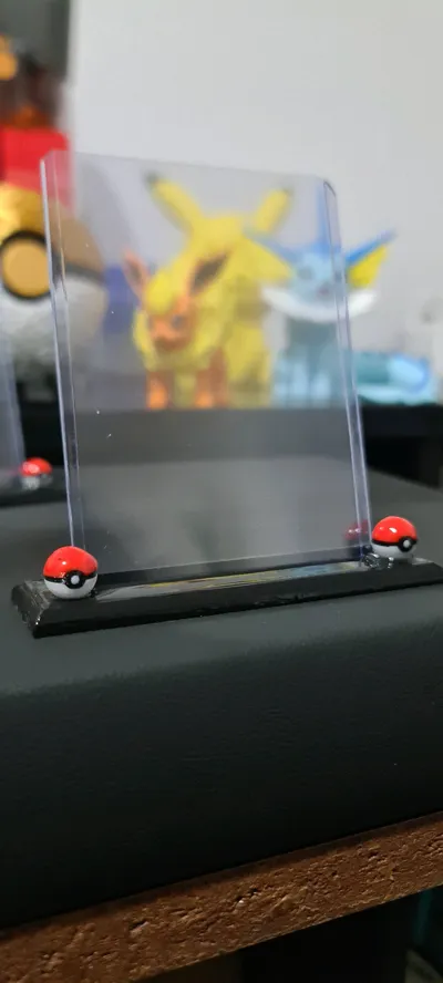 Pokemon Card Display, Top Loader Showcase Stand by Uncle Flappy ...