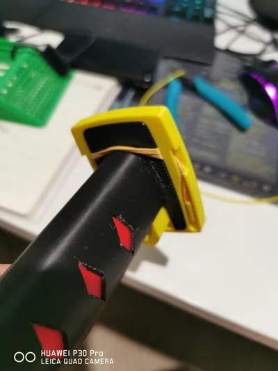Collapsible Katana - Revoluted Button with Spring - Free 3D Print Model ...