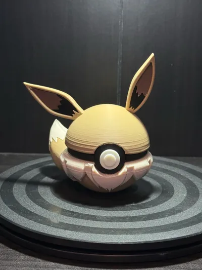 #0133 - Eevee - Free 3D Print Model - MakerWorld