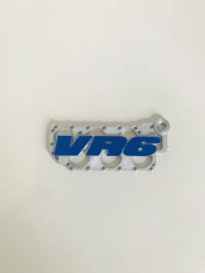 Vr6 Key Chain VR6 Keychain by TechSwede - MakerWorld