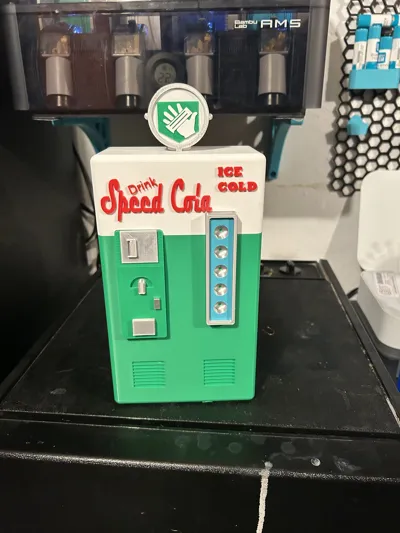 Speed Cola Machine by NotJoel MakerWorld: Download Free 3D Models