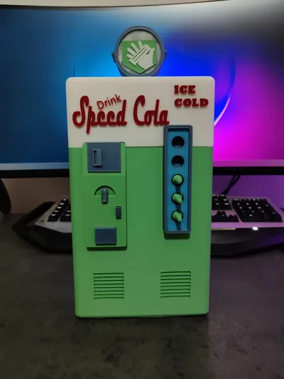 Speed Cola Machine by NotJoel MakerWorld: Download Free 3D Models