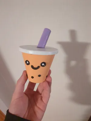 Cute Boba (Bubble Tea) - Free 3D Print Model - MakerWorld