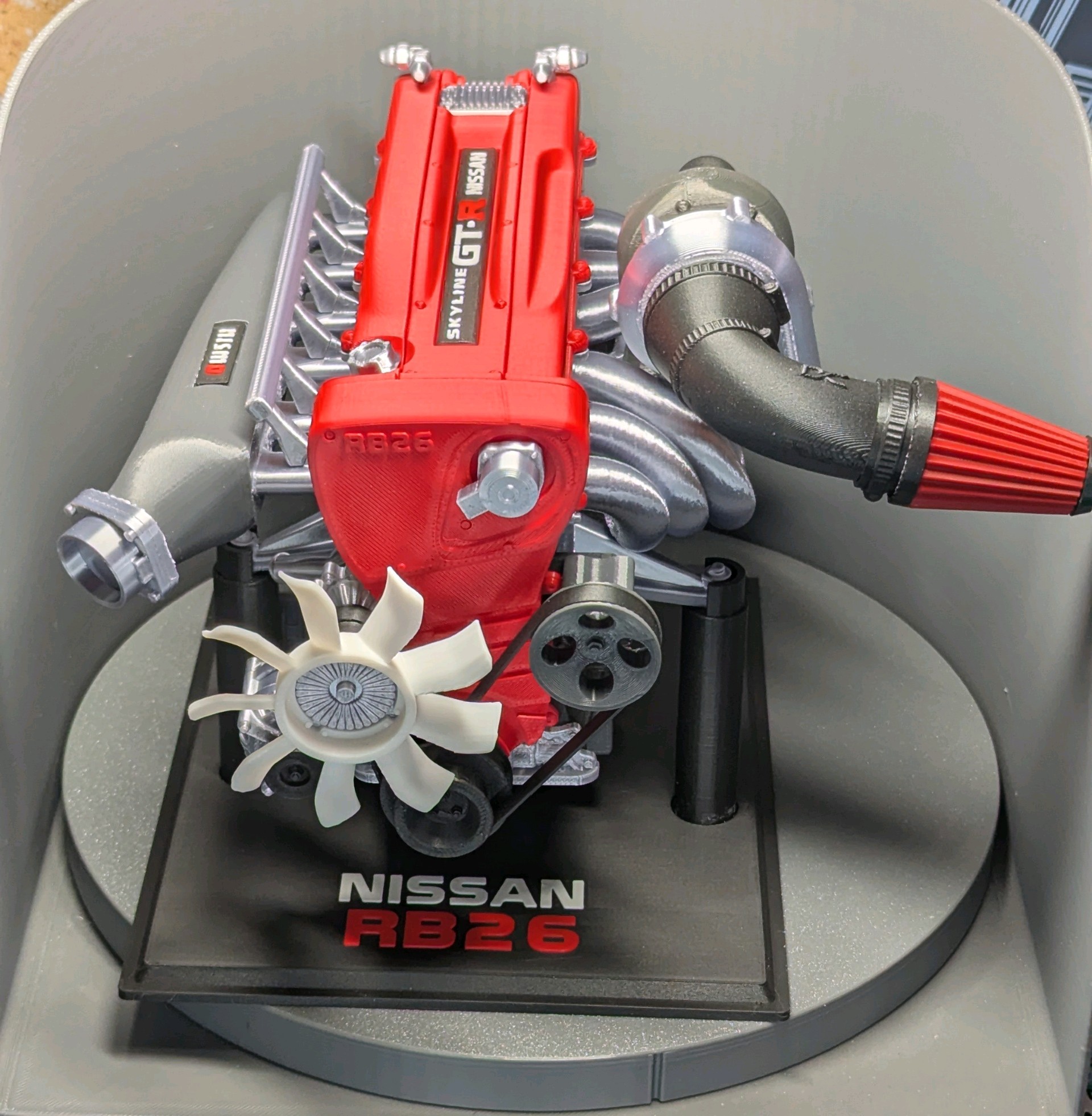 Tribute to the RB26DETT engine - Free 3D Print Model - MakerWorld
