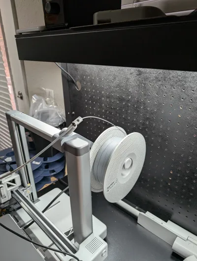 A1 back spool holder with angled filament guide - Free 3D Print Model ...