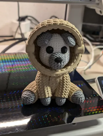 Crochet Laika – The First Dog in Space by NaraaPrints - MakerWorld
