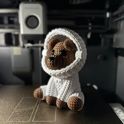 Crochet Laika – The First Dog in Space by NaraaPrints - MakerWorld