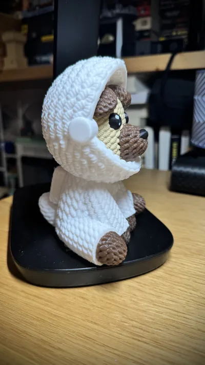 Crochet Laika – The First Dog in Space by NaraaPrints - MakerWorld