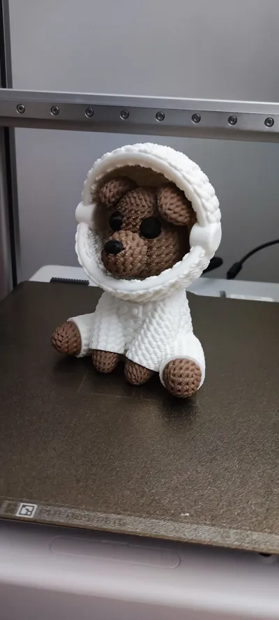 Crochet Laika – The First Dog in Space by NaraaPrints - MakerWorld