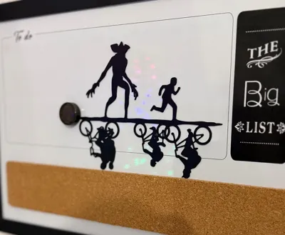 Design spécial Stranger Things – Figurine décorative du monde de haut en bas, ornement à collectionner
