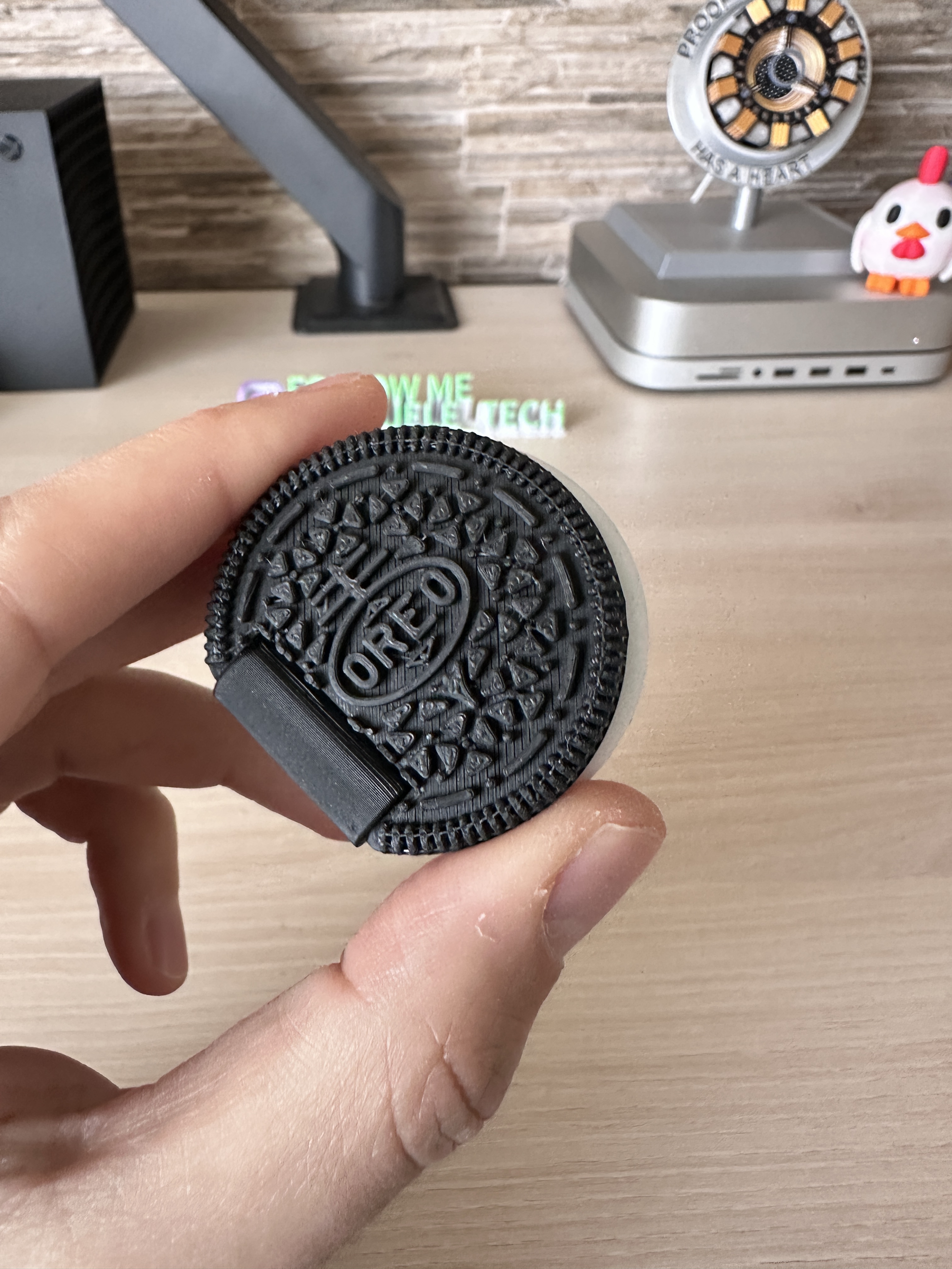 Slip and Slide Fidget Oreo cookie - Free 3D Print Model - MakerWorld
